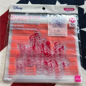 Disney Mickey & Friends Double Zipper Freezer Bags